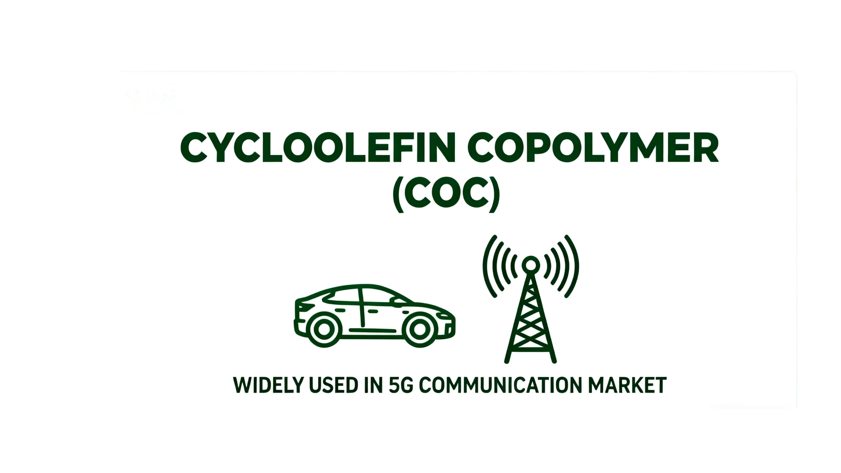 Cycloolefin Copolymer (COC): Global Market Landscape